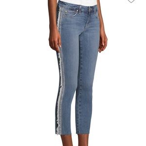 Joe’s Side striped Cropped Jeans
